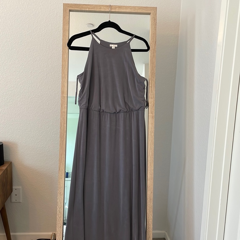 USED GAP (size S) dress in sewer rat gray